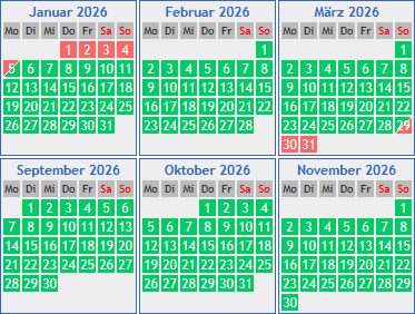 Belegungsplan